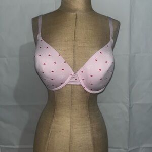 Victoria's Secret PINK Light Pink Heart Bra